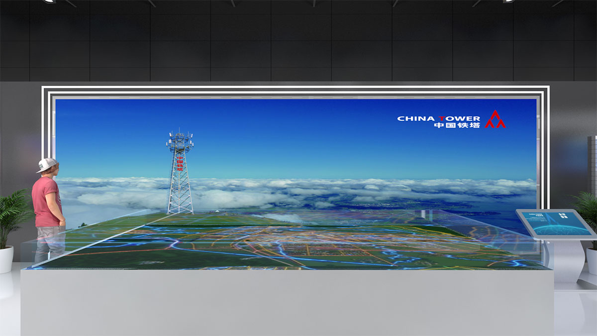 展臺搭建：中國鐵塔