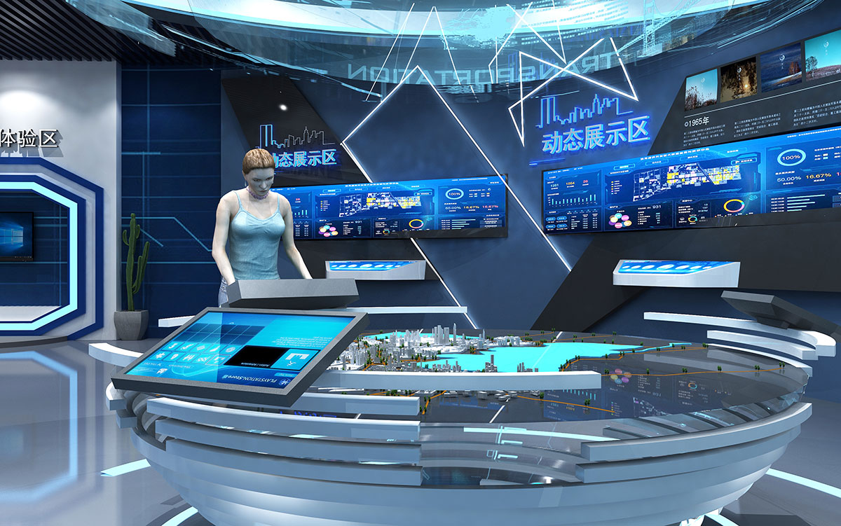 數(shù)字展廳：武漢金控貿(mào)易服務(wù)區(qū)展廳