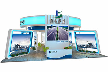 展臺(tái)搭建：湖北路橋